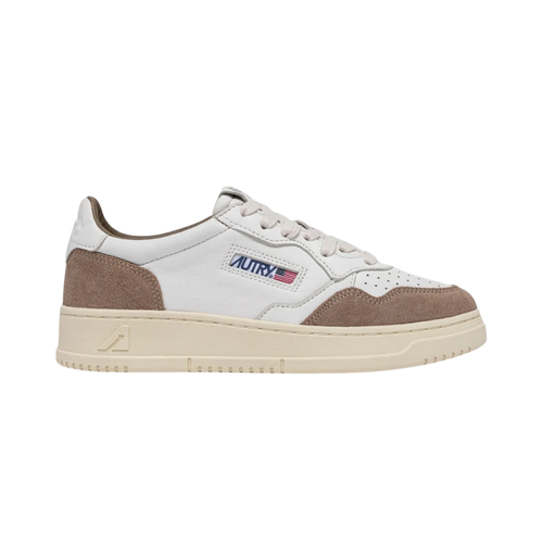 Autry Medalist Low | White / Antelope | AULM-FT02
